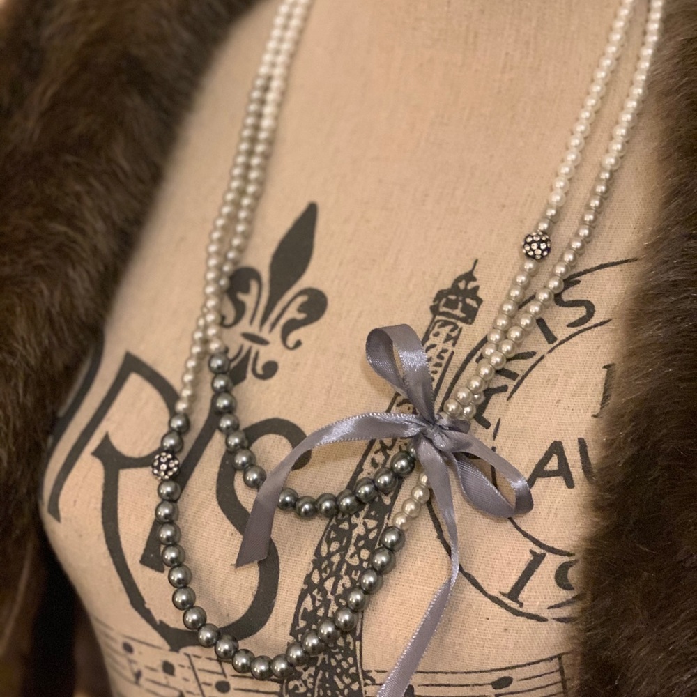 2 for $20 Layered Pearl Necklace